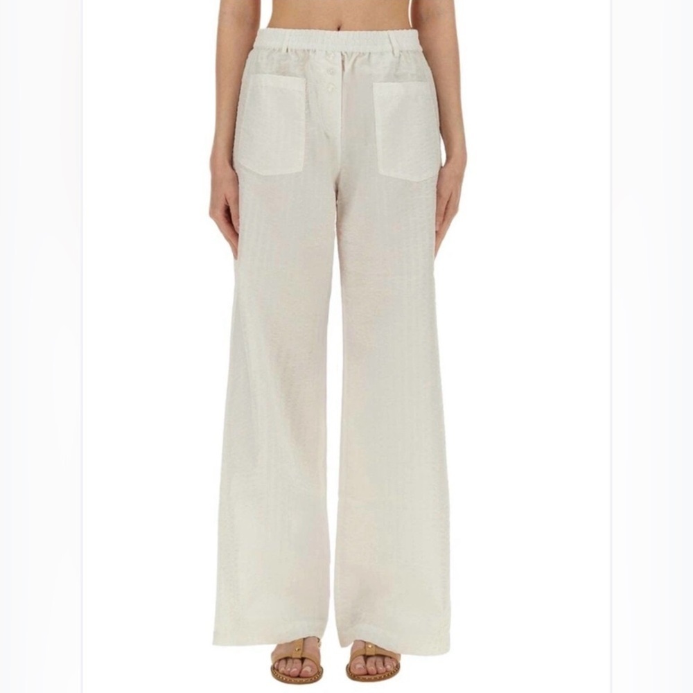 NWT Baum Und Pferdgarten Elegant White Women's pants size 38 - Picture 2 of 10